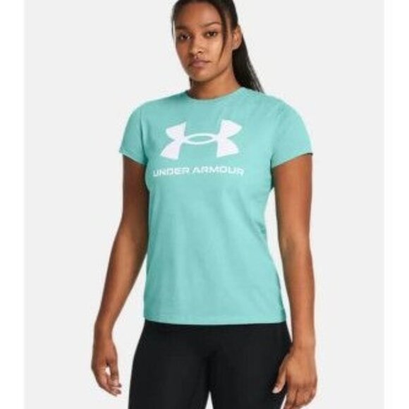 Under Armour UA Rival Logo T-Shirt - NWT Sz. M Women's - Picture 6 of 9
